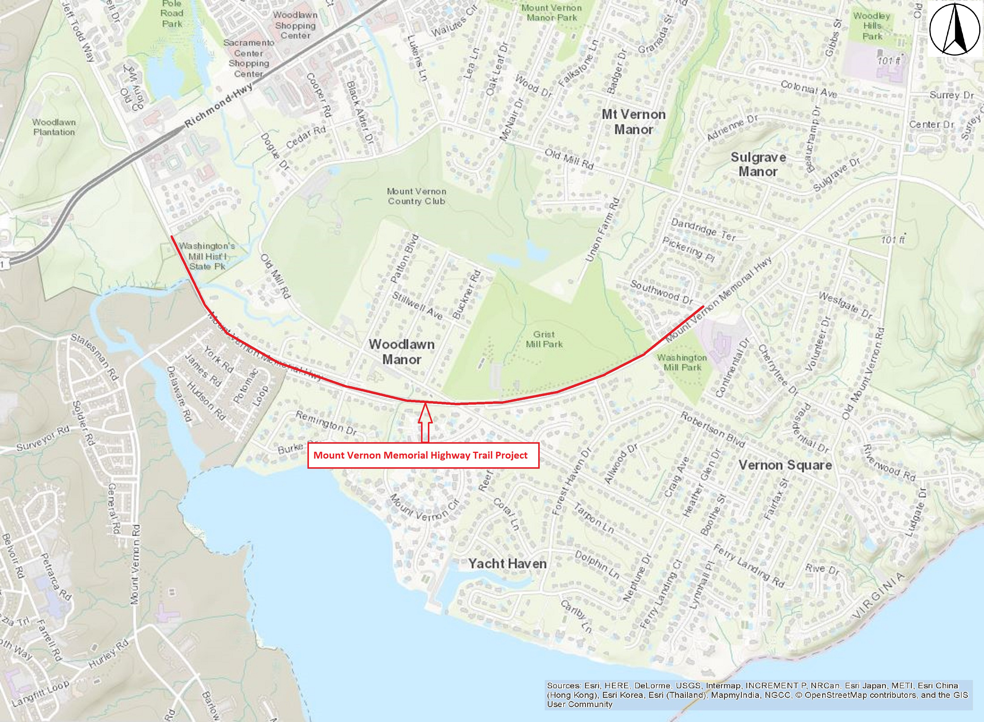 Mount Vernon Memorial Highway Trail Project Transportation